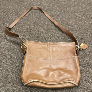 Coach Tan Shoulder Bag